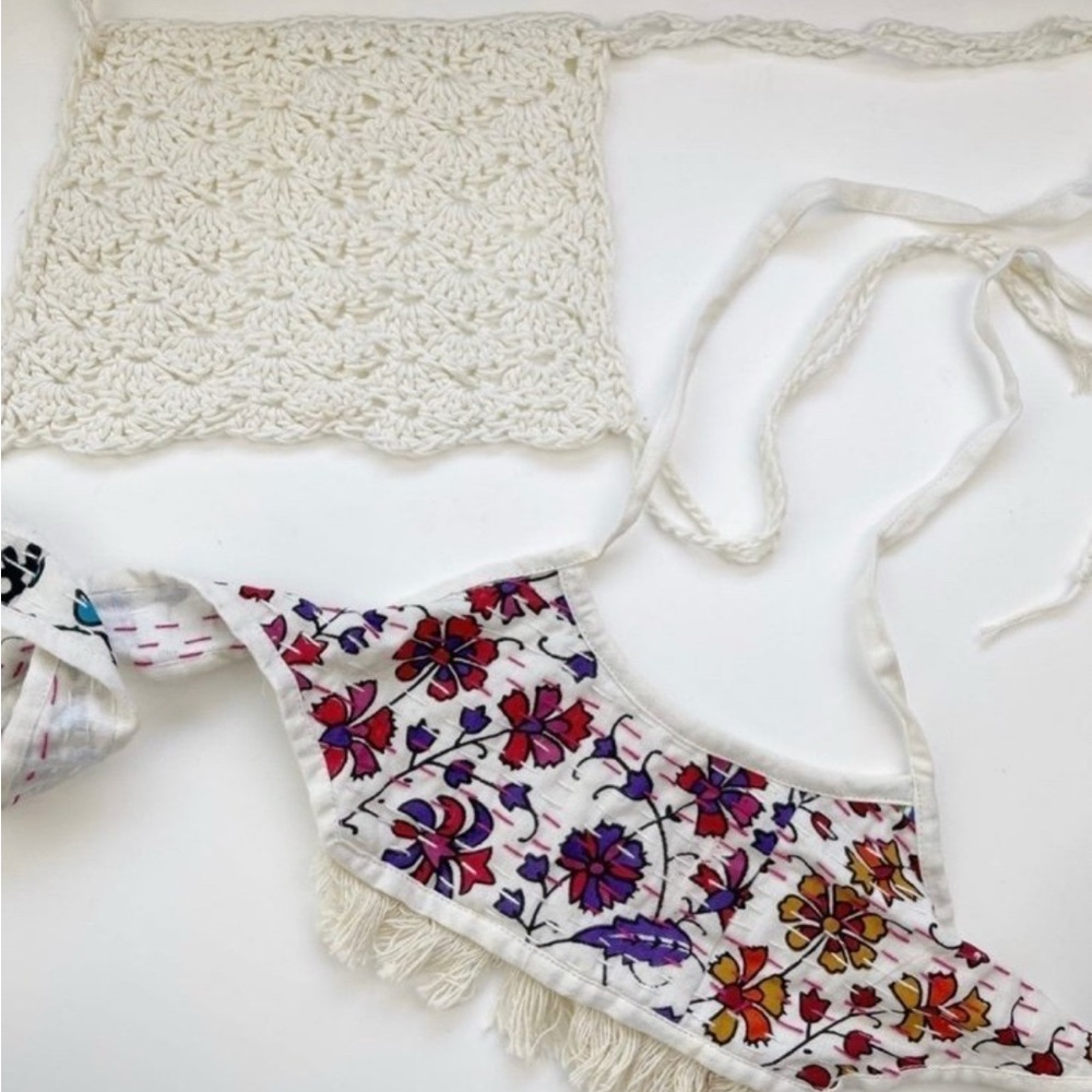 Floral Crochet Kids Top